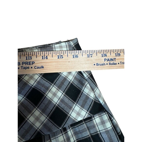 Jolt Plaid Wrap Button Pleated‎ Skirt Women’s Size Large NWT - Picture 5 of 16